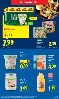 VITA D'OR Bio djevičansko kokosovo ulje, Bio djevičansko kokosovo ulje, 500 ml - Pregled kataloga iz trgovine Lidl, vrijedi od 26.01.2026 | Stranica: 51