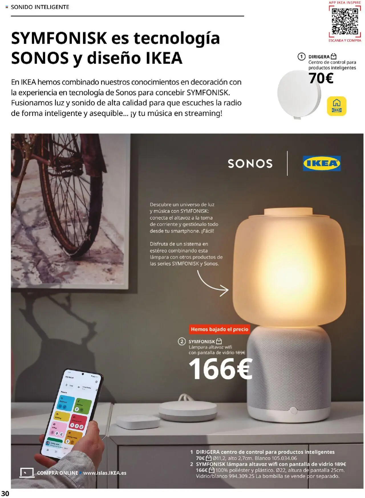 Catálogo IKEA Iluminación │ válido desde el 06.02.2025 | Página: 30 | Productos: Radio, Altavoz, Bombilla, Lámpara