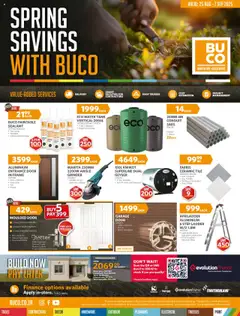 Preview of BUCO specials valid from 25.08.2025