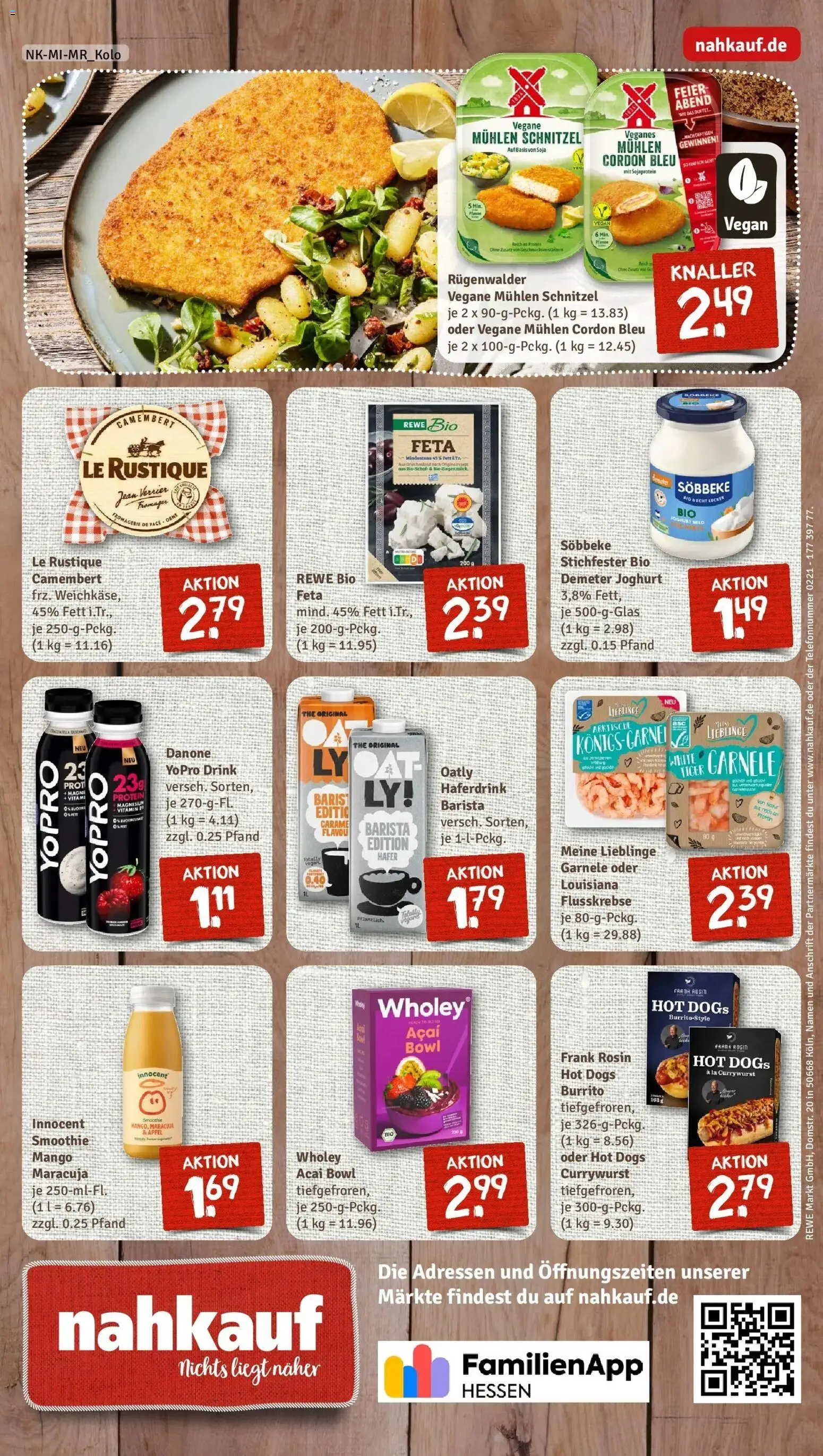 Rewe Prospekt Maintal / Bischofsheim	 – gültig ab 08.03.2026 | Seite: 8 | Produkte: Joghurt, Haferdrink, Oatly, Mango