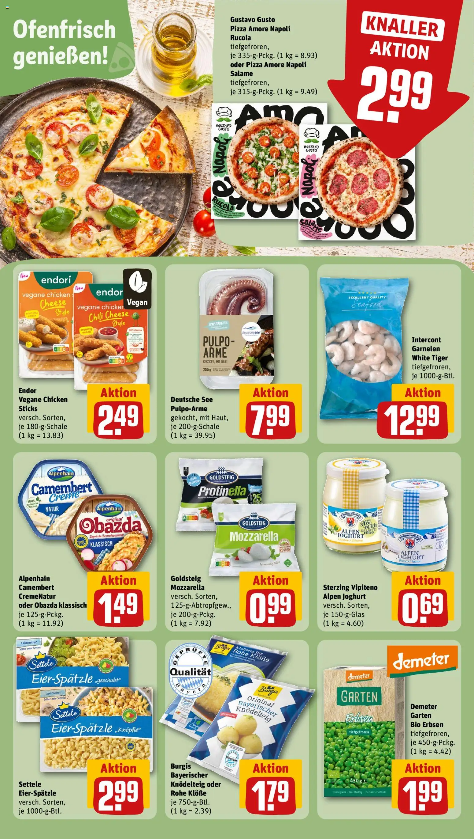 {H1} | Pagina: 17 | Producten: Rucola, Pizza, Mozzarella, Crème