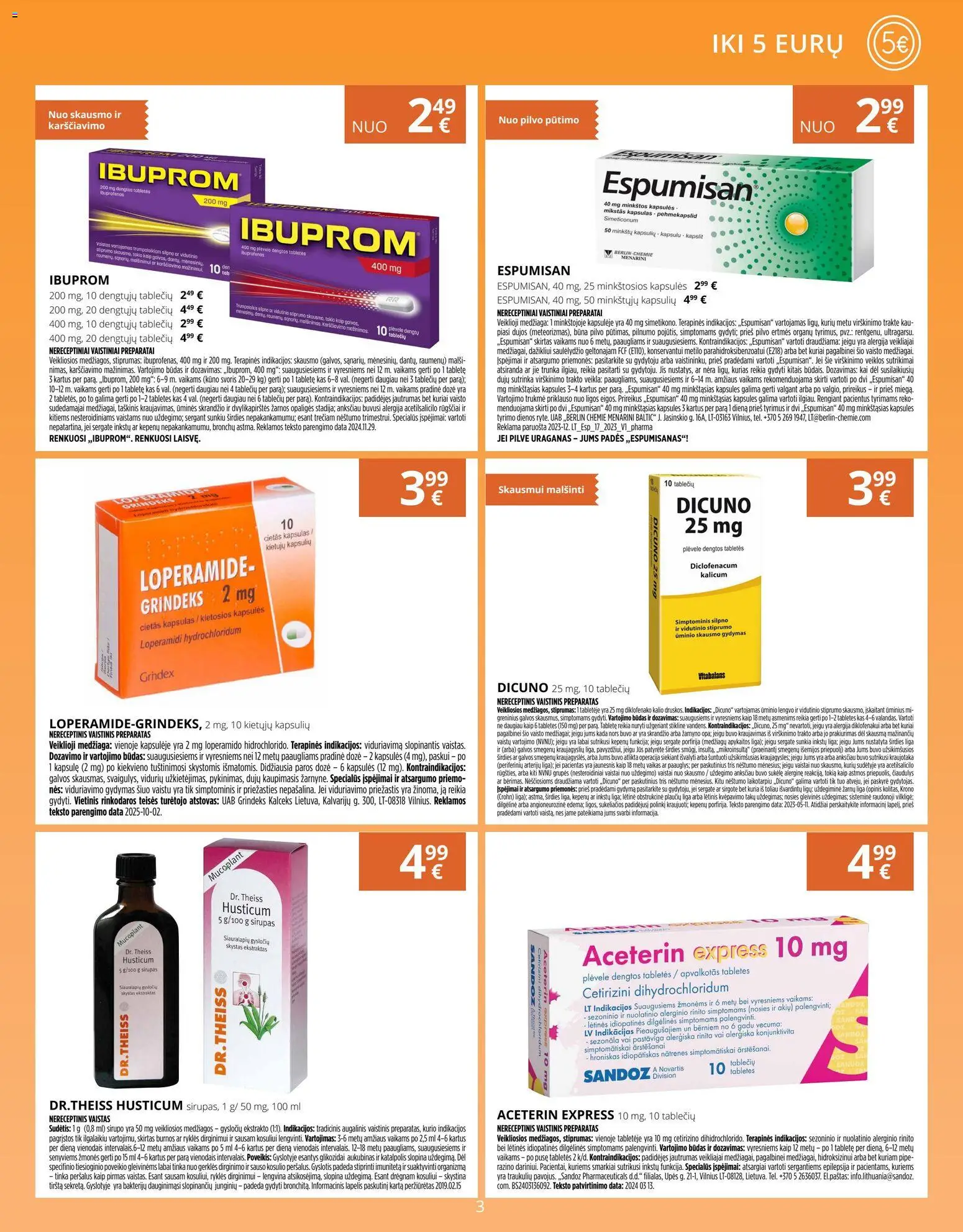 Gintarinė akcijos nuo 01.11.2025 | Puslapis: 3