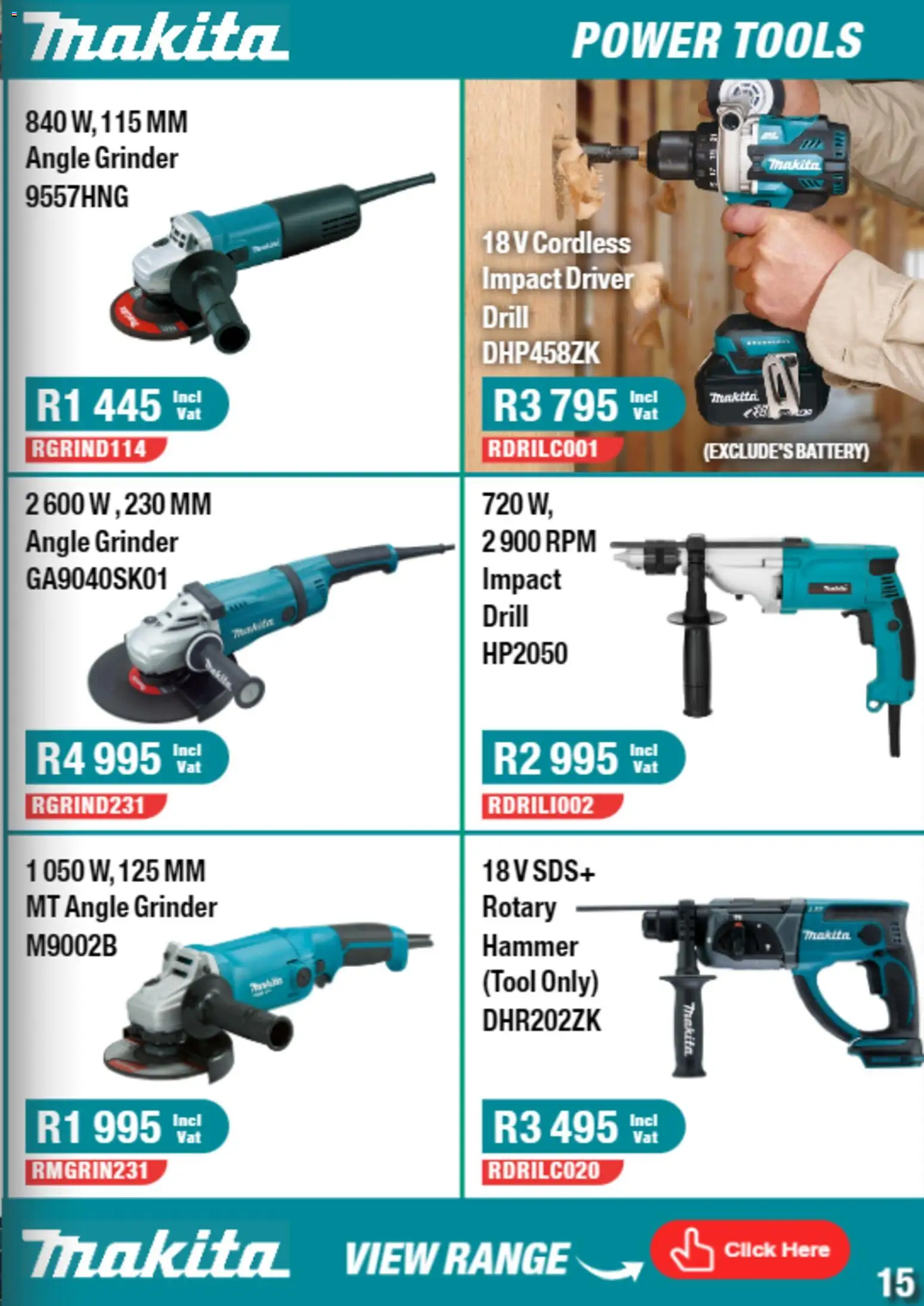 New Adendorff catalogue – valid from 01.01.2026 | Page: 17 | Products: Grinder, Drill, Hammer, Angle grinder