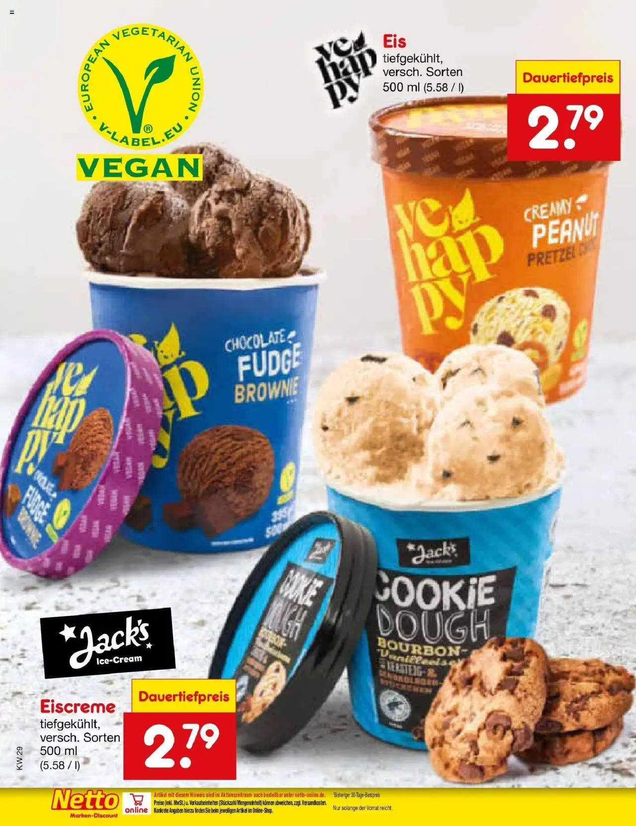 Netto Marken-Discount prospekt Calw-Stammheim	 - gültig ab dem 13.07.2025 | Seite: 28 | Produkte: Eiscreme, Bourbon, Eis