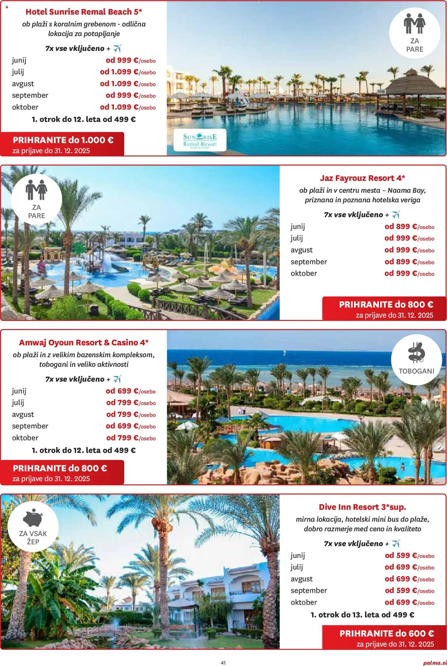 Novi Palma katalog ponudbe – veljaven od 06.11.2025 | Stran: 41