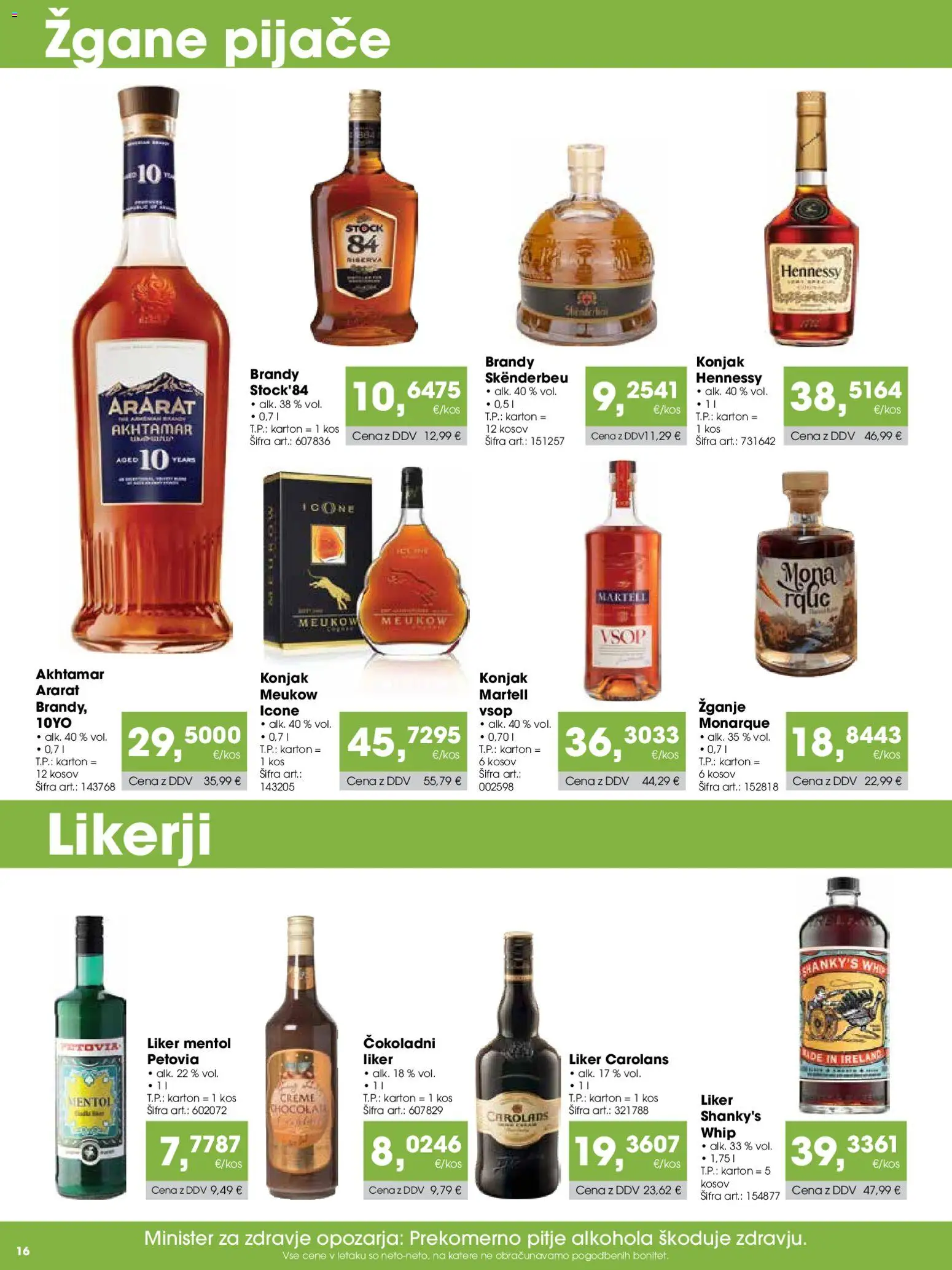 Novi Tuš katalog ponudbe – veljaven od 07.02.2026 | Stran: 16