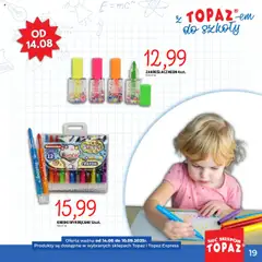 Topaz Gazetka - Z Topazem do szkoly od 17.07.2025 | Strona: 19 | Produkty: Pościel