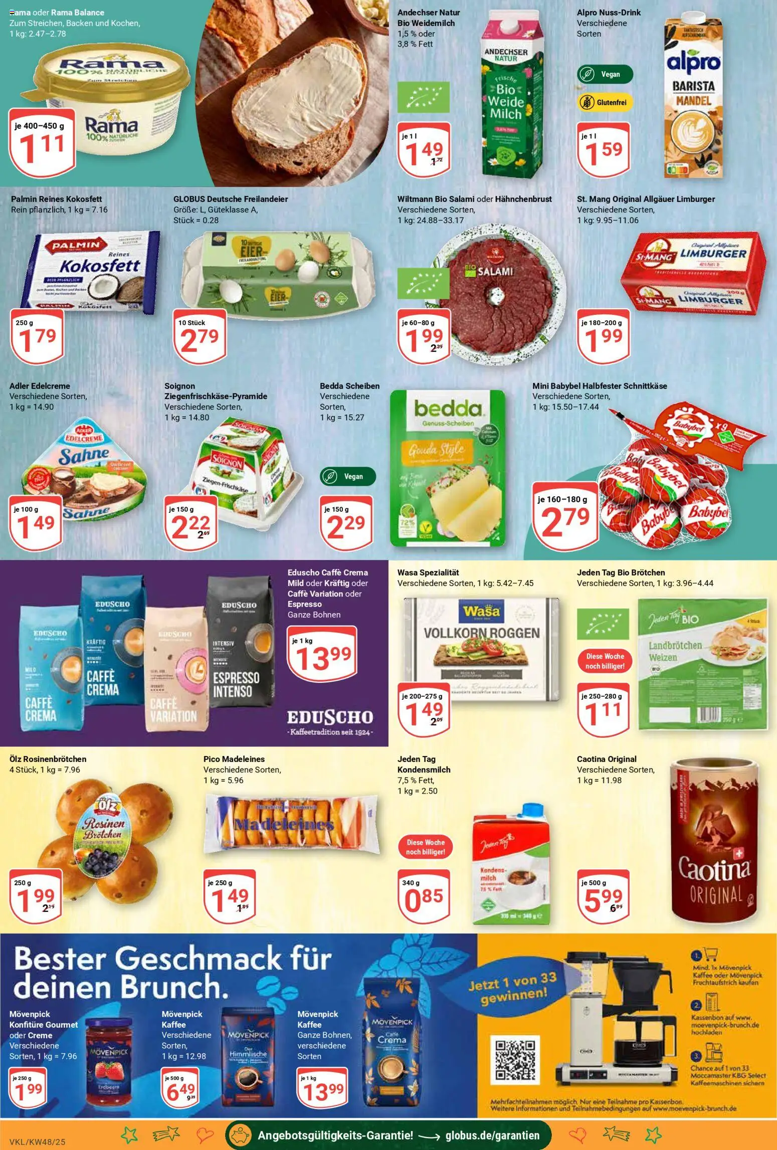 Globus prospekt Völklingen	 – gültig ab 24.11.2025 | Seite: 17 | Produkte: Gouda, Creme, Alpro, Sahne