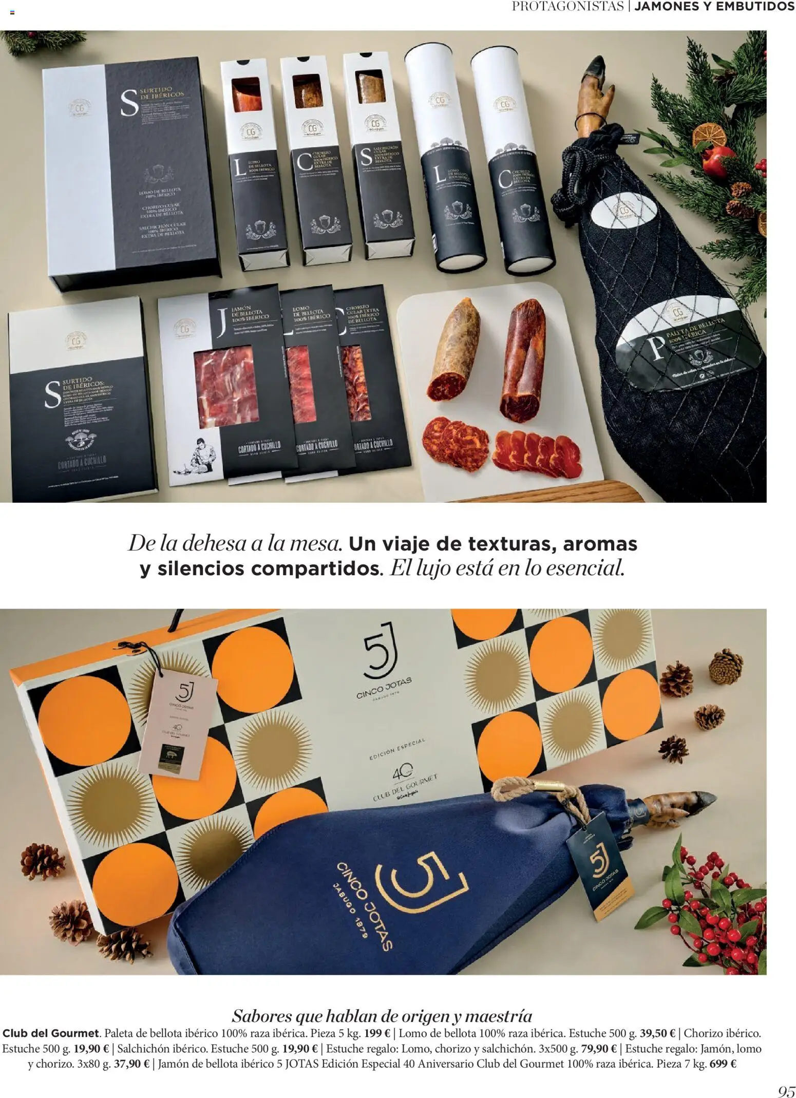 El Corte Inglés ofertas │ válido desde el 19.11.2025 | Página: 95 | Productos: Jamón, Νυχτικό