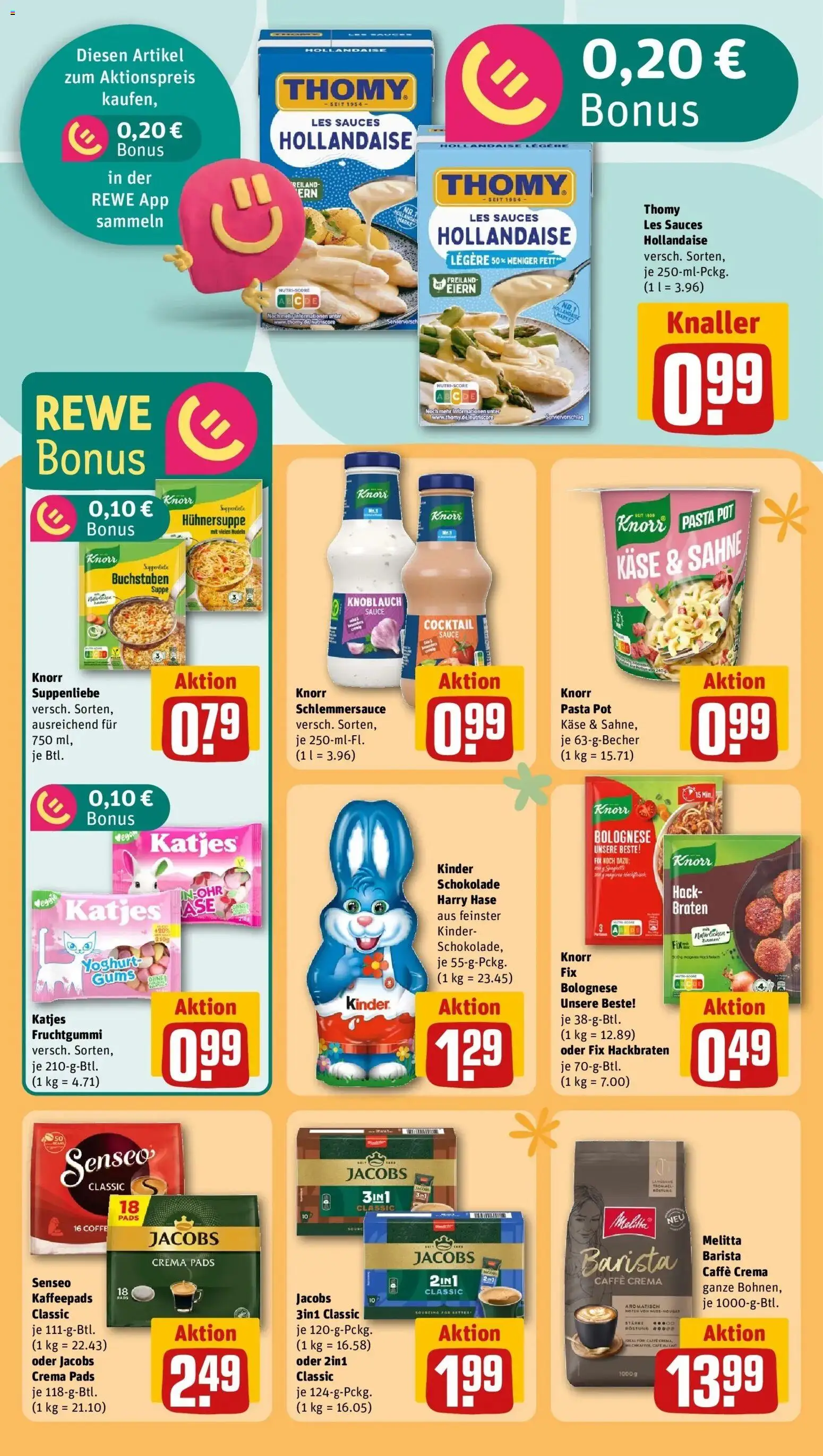 Rewe Prospekt Köln / Nippes	 – gültig ab 15.03.2026 | Seite: 22 | Produkte: Senseo, Kaffeepads, Katjes, Knoblauch