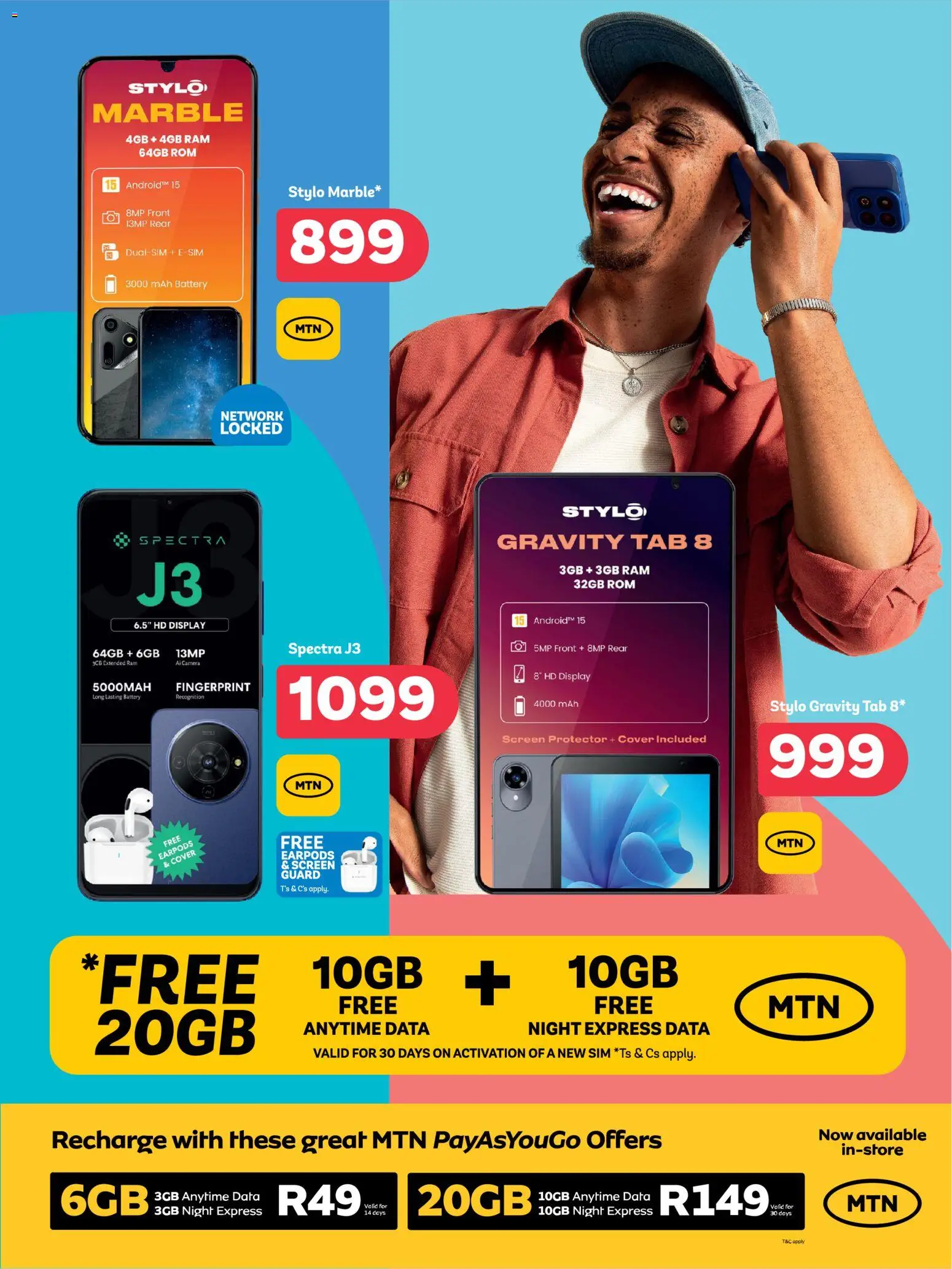 New PEP Stores catalogue – valid from 24.04.2026 | Page: 7 | Products: Data, Sim, Cover, Camera