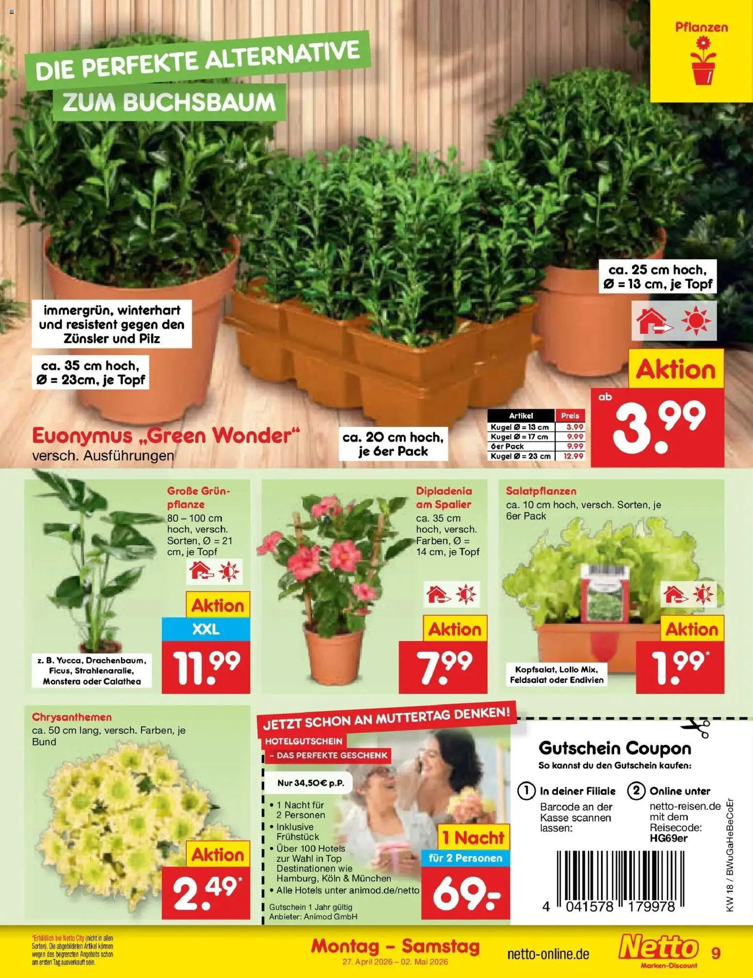 Netto Marken-Discount Prospekt Kröpelin	 – gültig ab 27.04.2026 | Seite: 11 | Produkte: Top