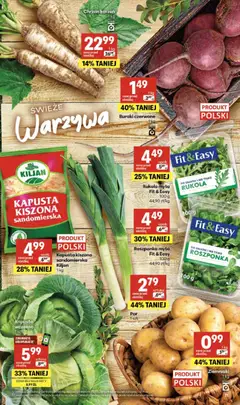 Pogląd oferty "Delikatesy Centrum gazetka" - ważna od 02.04.2026 | Strona: 11 | Produkty: Kapusta, Kapusta kiszona, Rukola, Warzywa
