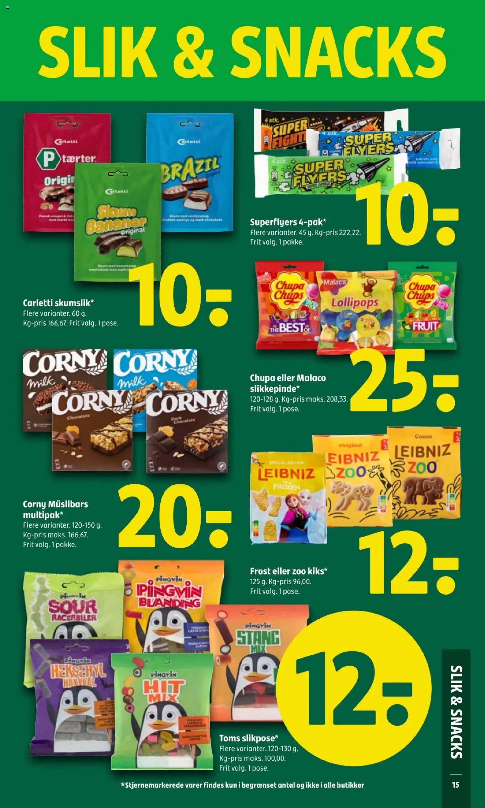Coop 365 tilbudsavis – gyldig fra 15.01.2026 | Side: 17 | Produkter: Chokolade, Bananer, Slik, Nougat
