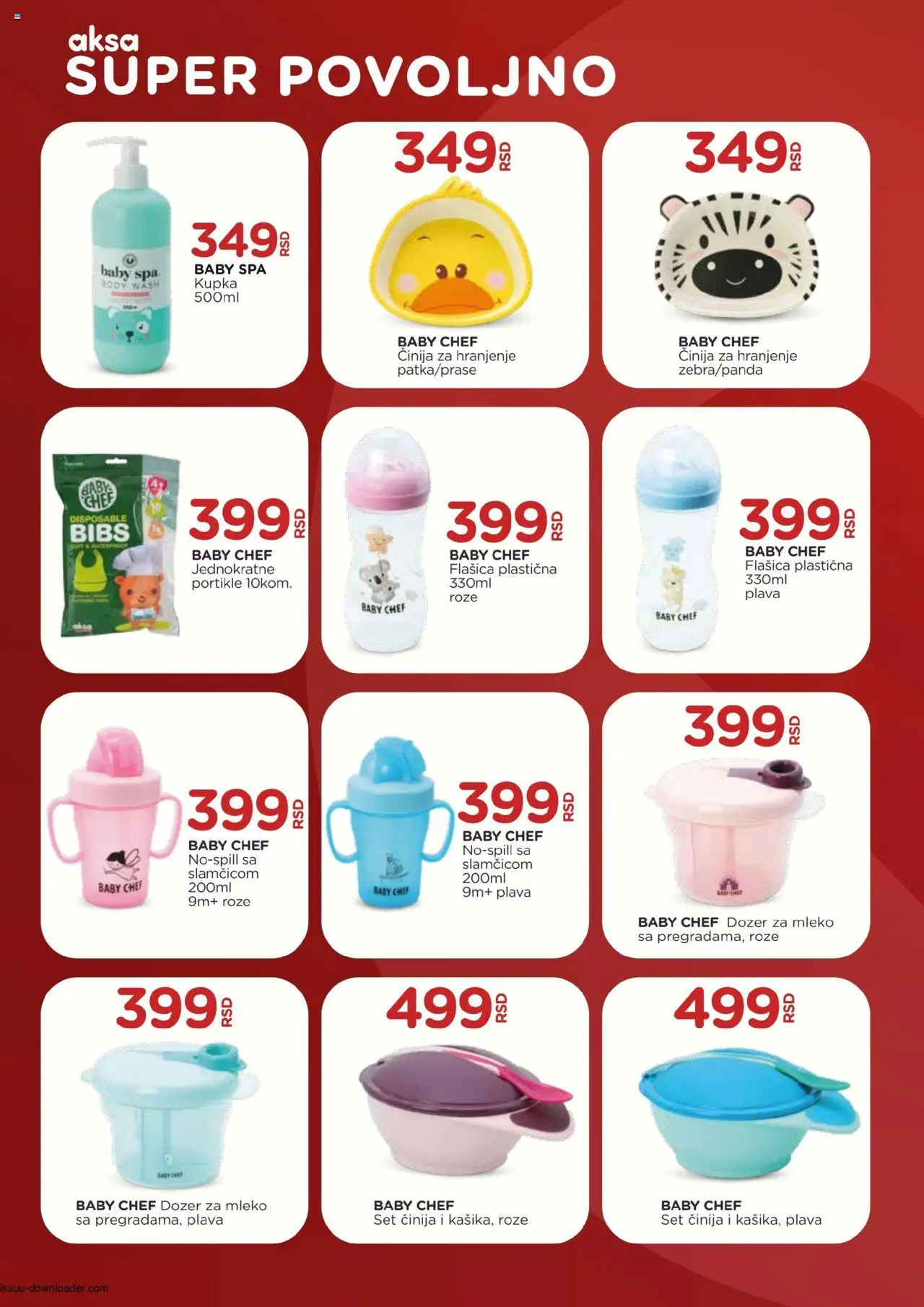 Aksa katalog - važi od 17.10.2025 | Strana: 4 | Proizvode: Mleko