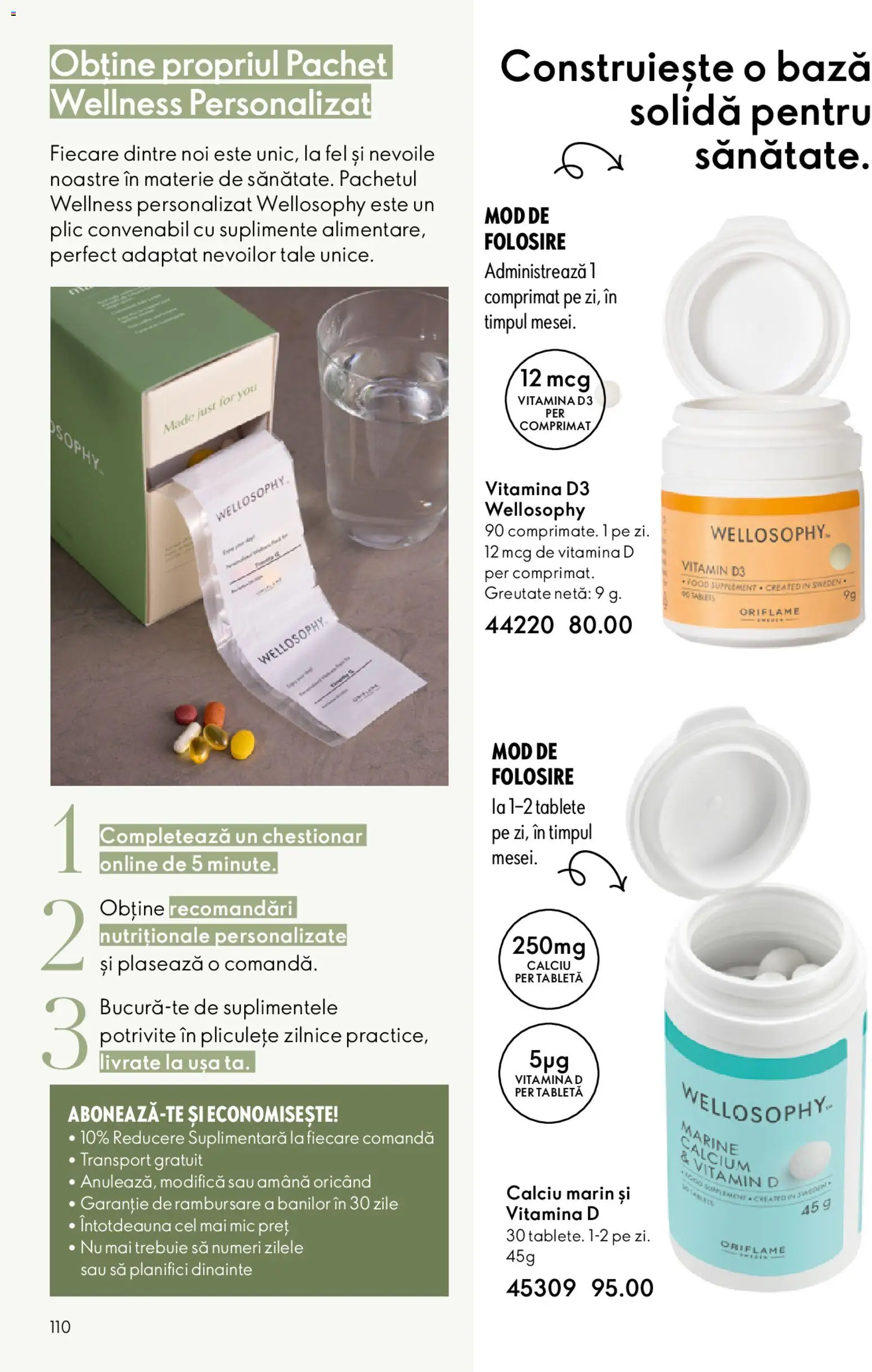 Noul catalog Oriflame – valabil de la 15.04.2026 | Pagină: 110 | Produse: Tabletă, Ușă