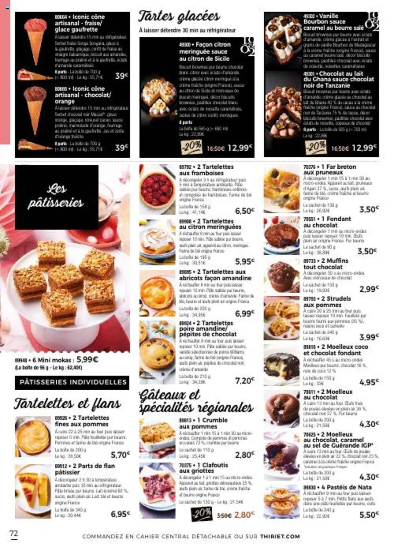  | Page: 72 | Produits: Orange, Sel, Abricots, Chocolat
