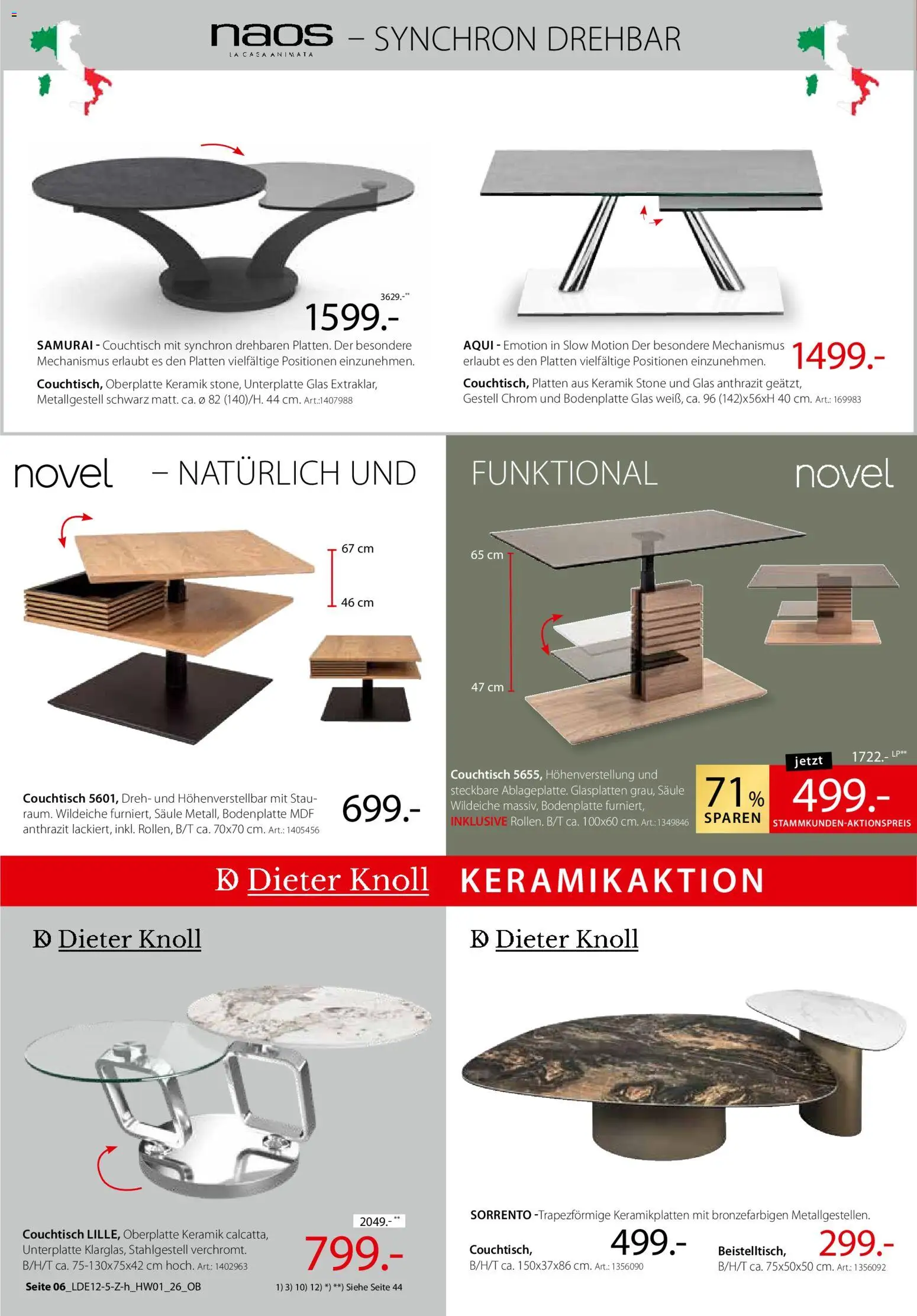 Zurbrüggen  Hochwert-Spezial – gültig ab 29.12.2025 | Seite: 14 | Produkte: Couchtisch