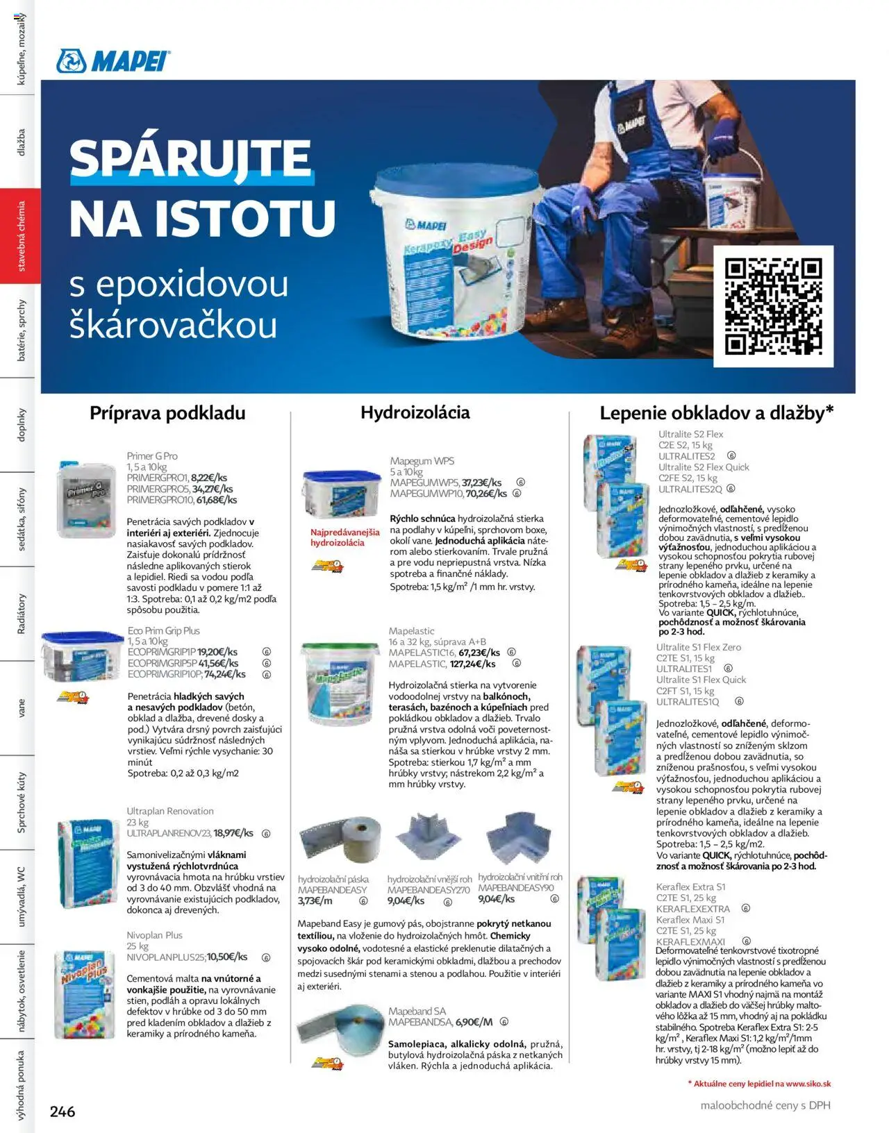 Siko leták │ platný od 01.08.2024 | Strana: 352 | Produkty: Osvetlenie, Dlažba, Radiátory, Obklad