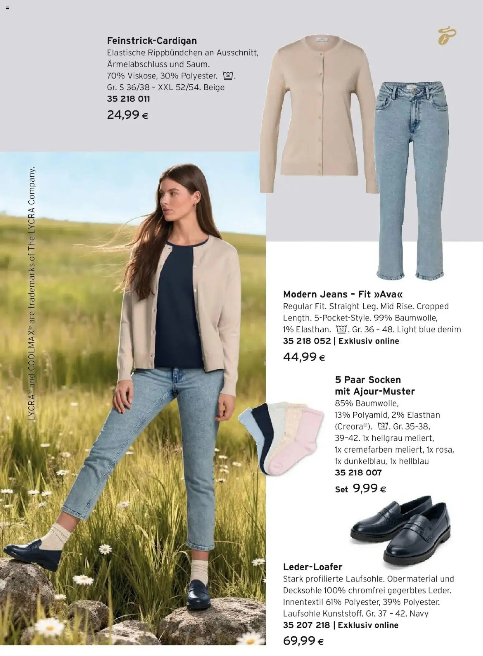Tchibo Eduscho Tchibo Magazin gültig ab 01.04.2026 | Seite: 8 | Produkte: Socken, Jeans