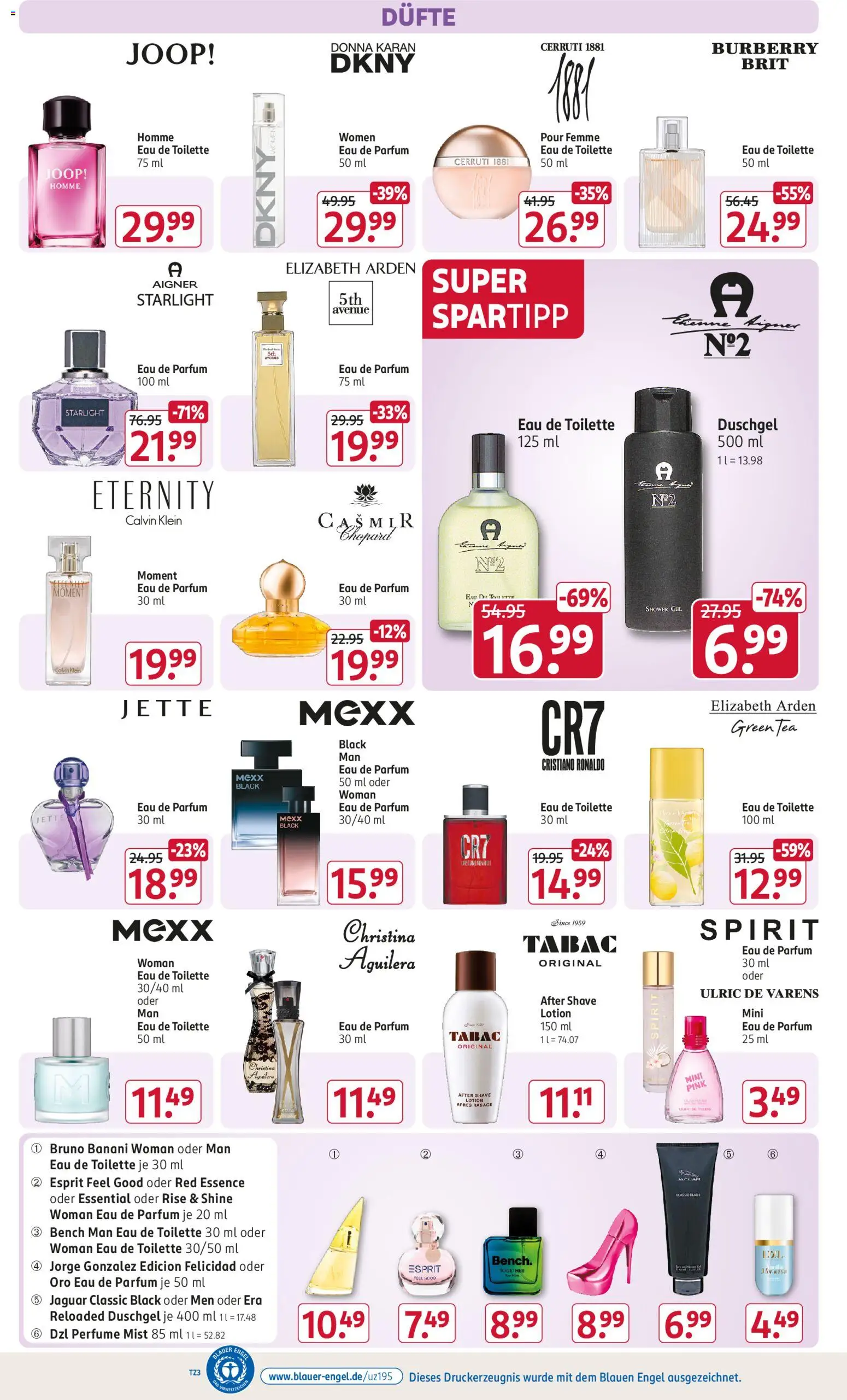 Rossmann Prospekt 	 – gültig ab 26.01.2026 | Seite: 4 | Produkte: Parfüm, Eau de Toilette, Duschgel, Eau de Parfum