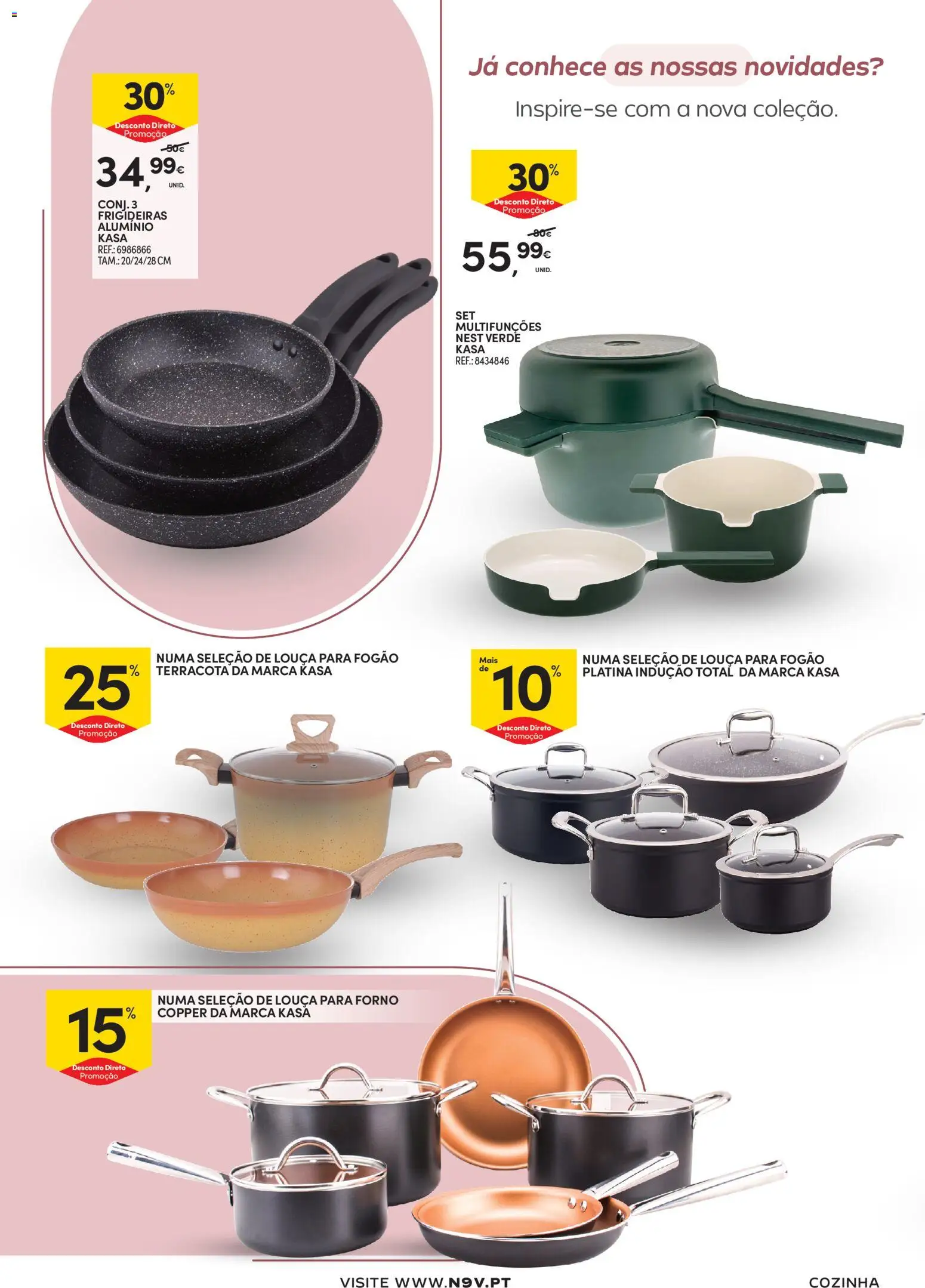 Continente - Açores Tudo para a Casa │ válido de 24.02.2026 | Página: 6 | Produtos: Forno, Fogão