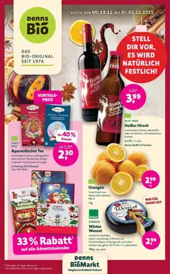 Denns BioMarkt Angebote ab 19.11.2025 gültig