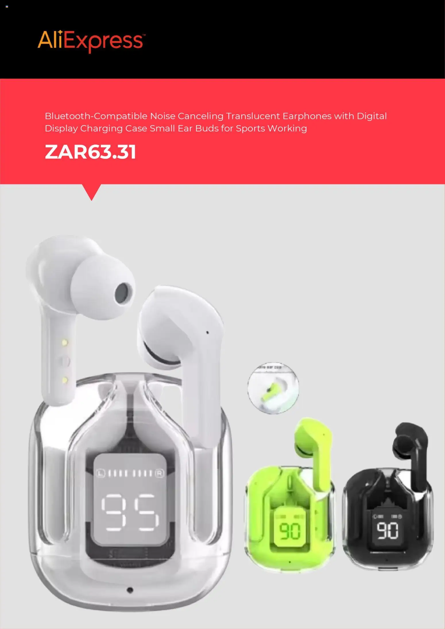 New AliExpress catalogue – valid from 02.11.2025 | Page: 7 | Products: Earphones, Case