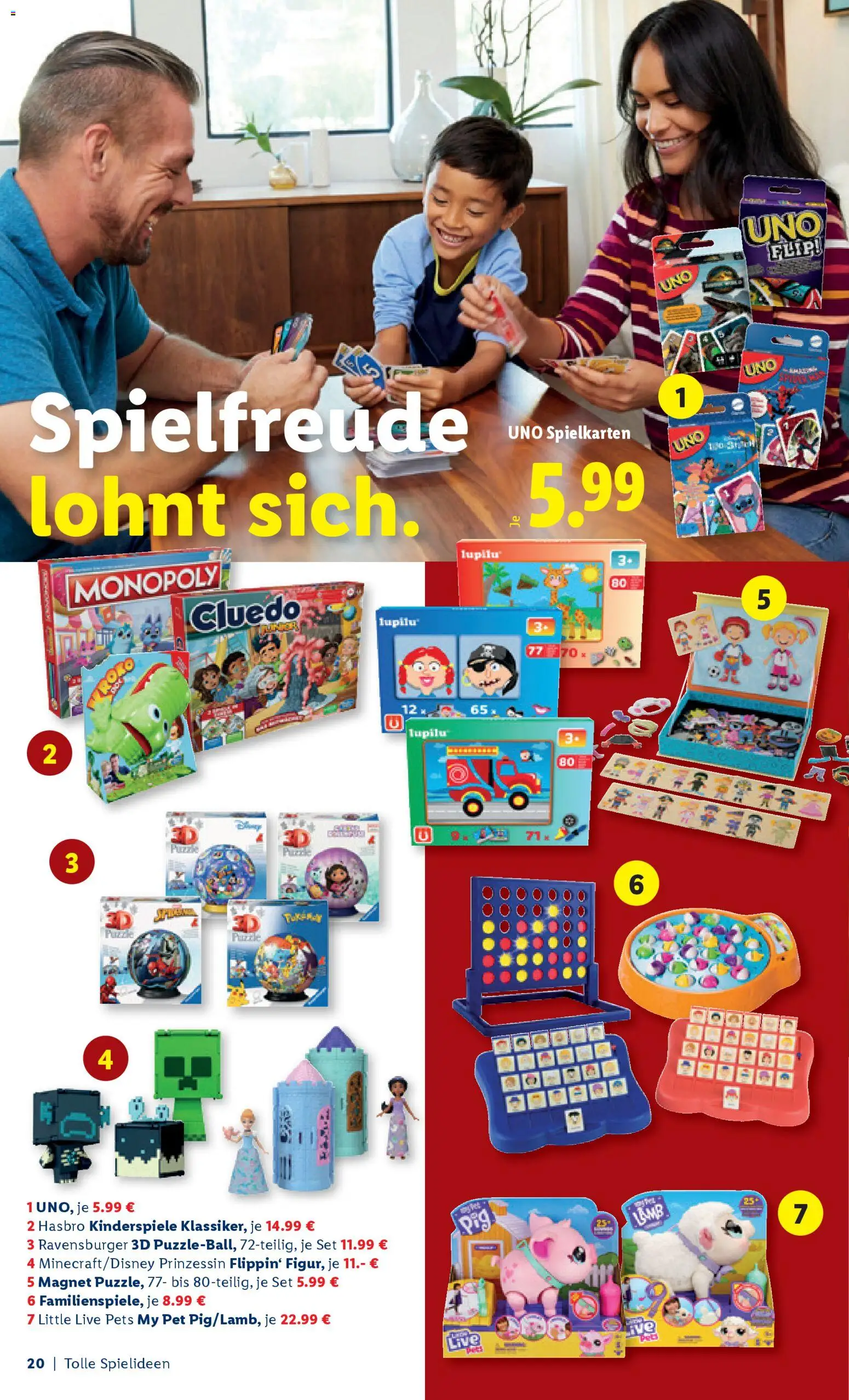 Lidl - Spielwarenkatalog  gültig ab 26.10.2025 | Seite: 20
