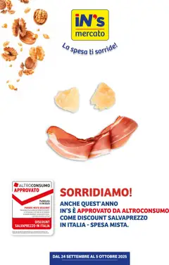 Anteprima del volantino Volantino IN's	 valido a partire dal 24.09.2025
