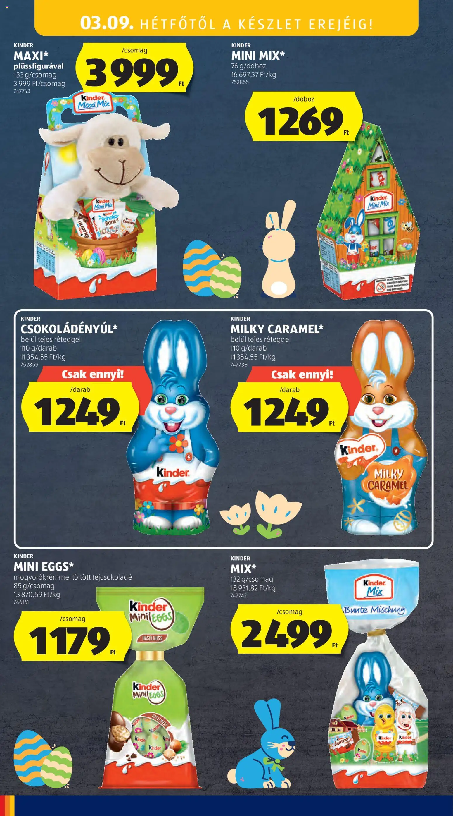 Aldi akciós ujság - amely érvényes a következő dátumtól: 05.03.2026 | Oldal: 72 | Termékek: Tejcsokoládé