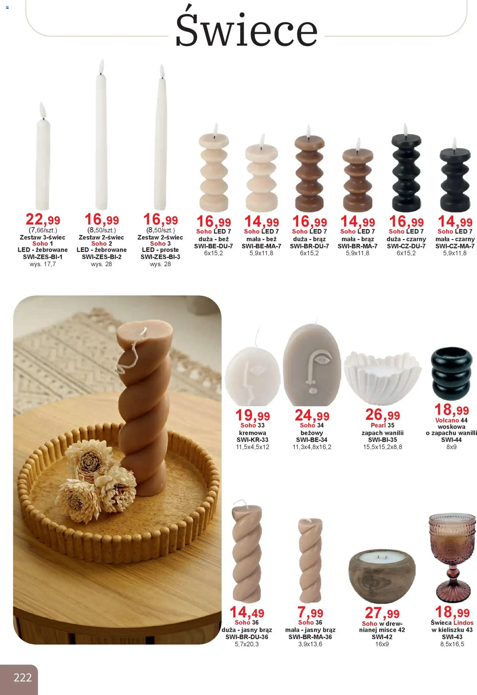 Bodzio Katalog od 01.01.2026 | Strona: 222 | Produkty: Zapach, Świece