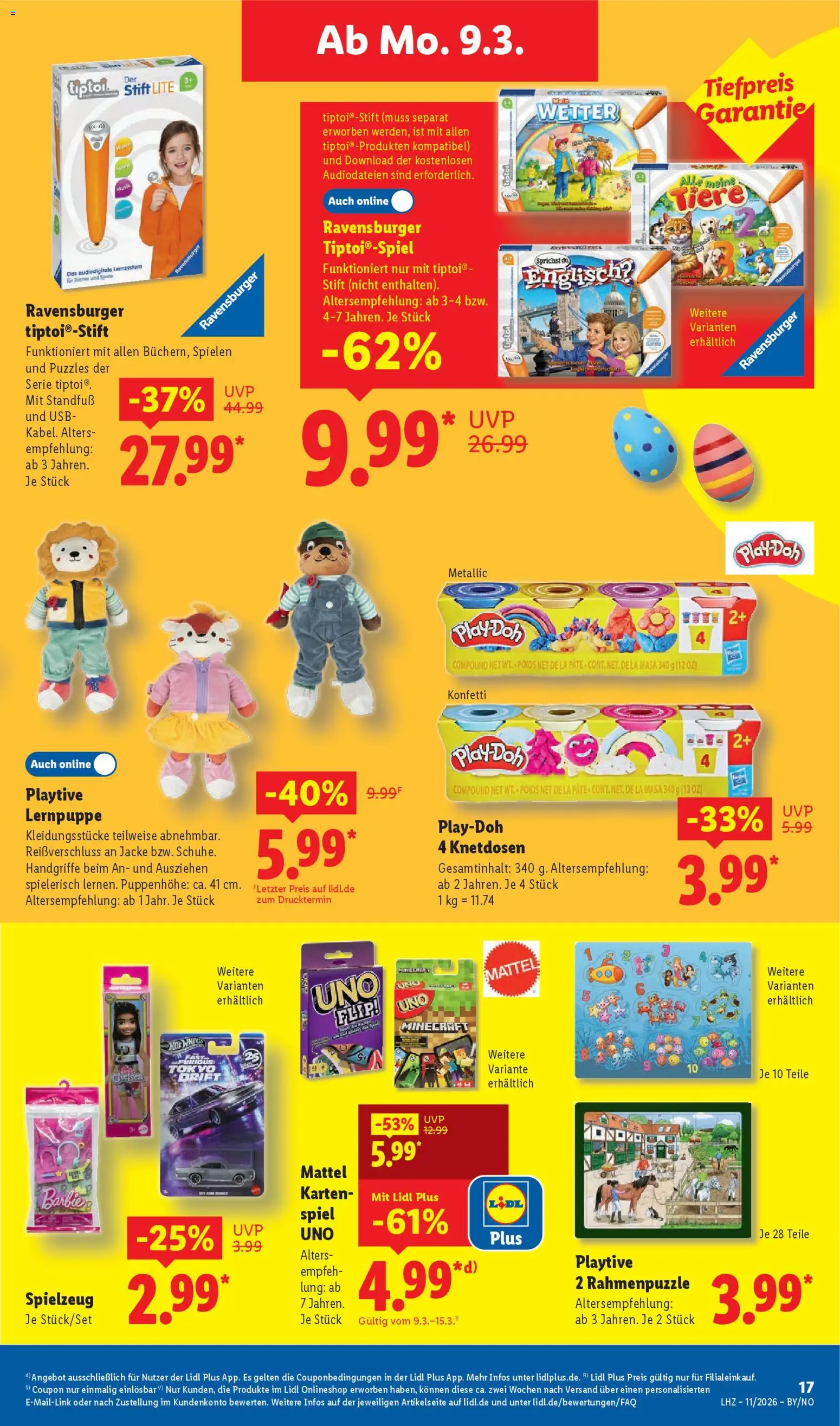 Lidl Prospekt Uffenheim – gültig ab 09.03.2026 | Seite: 35 | Produkte: Spiel, USB, Jacke