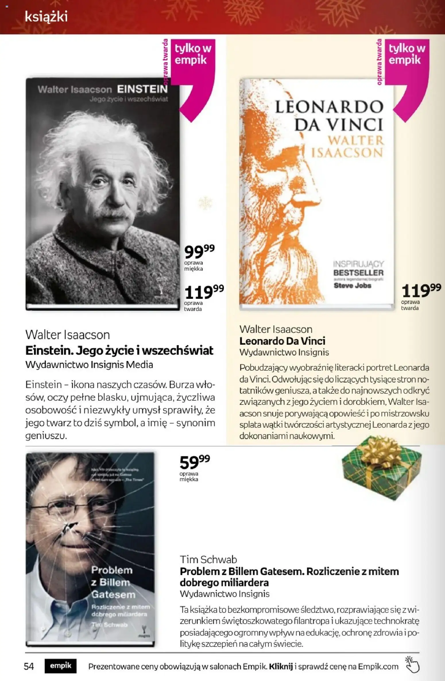 Empik promocje - Tom kultury Książki od 10.12.2025 | Strona: 54 | Produkty: Książki