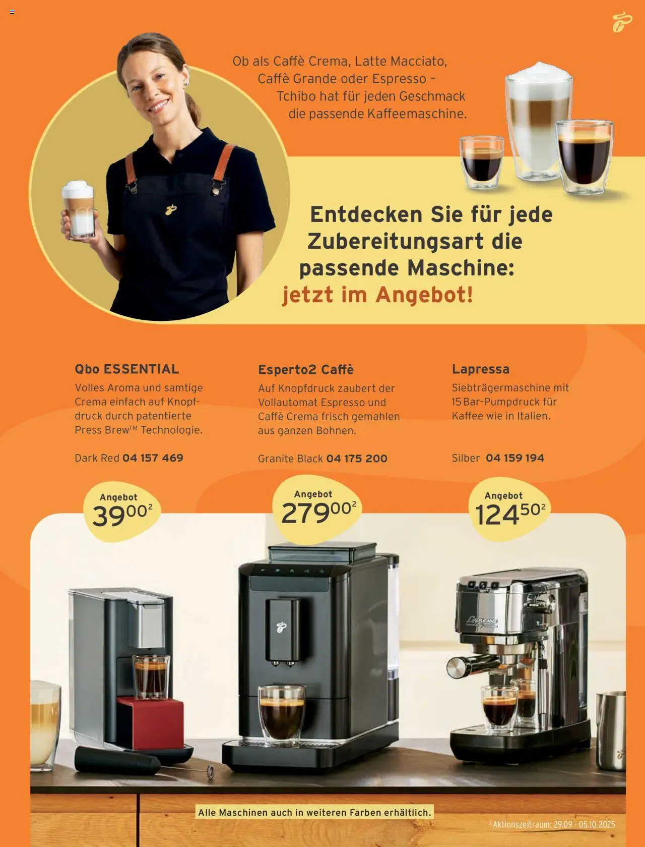 Angebote Tchibo – gültig ab 01.10.2025 | Seite: 165 | Produkte: Kaffee