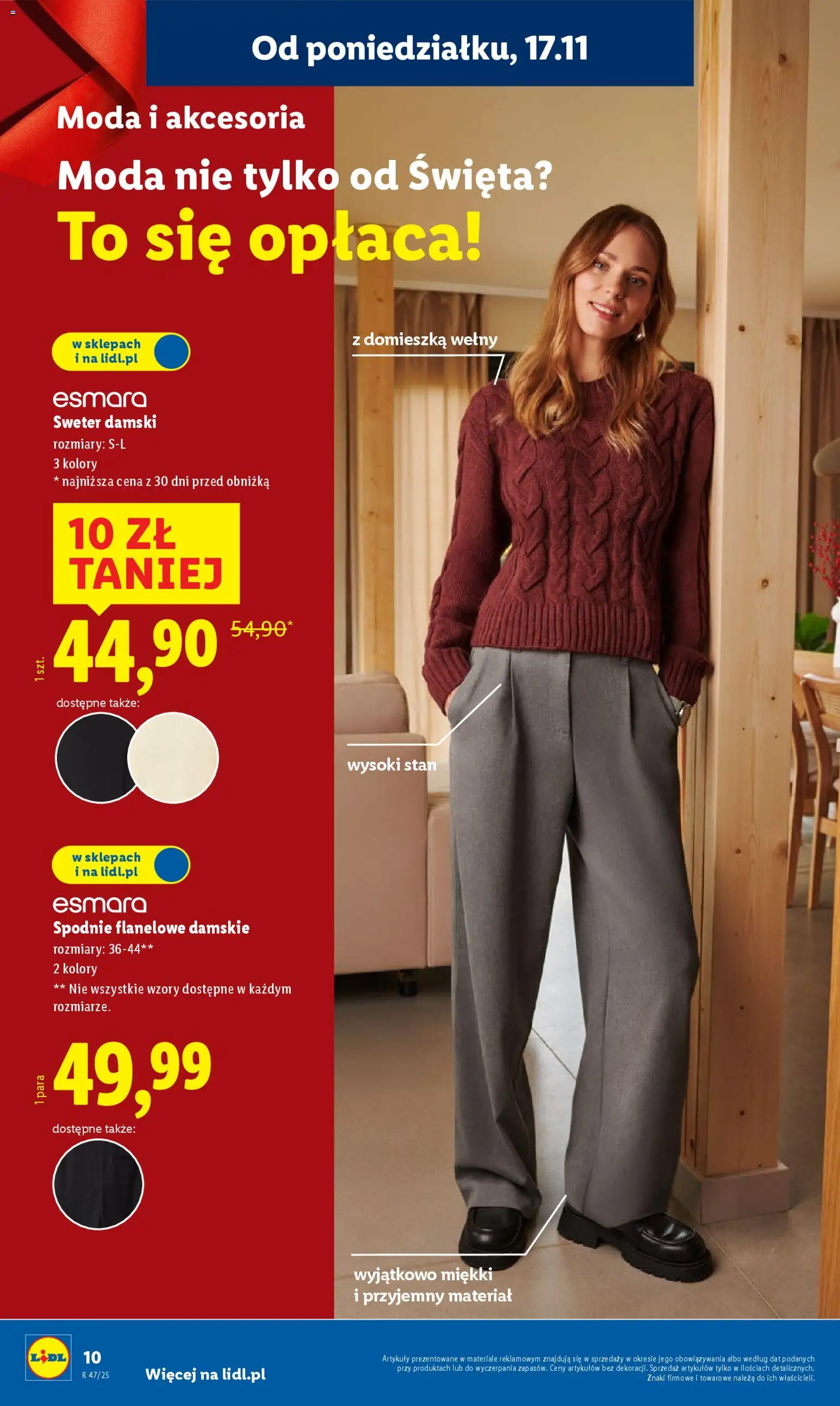 Lidl Black Friday od 17.11.2025 | Strona: 14 | Produkty: Sweter, Spodnie