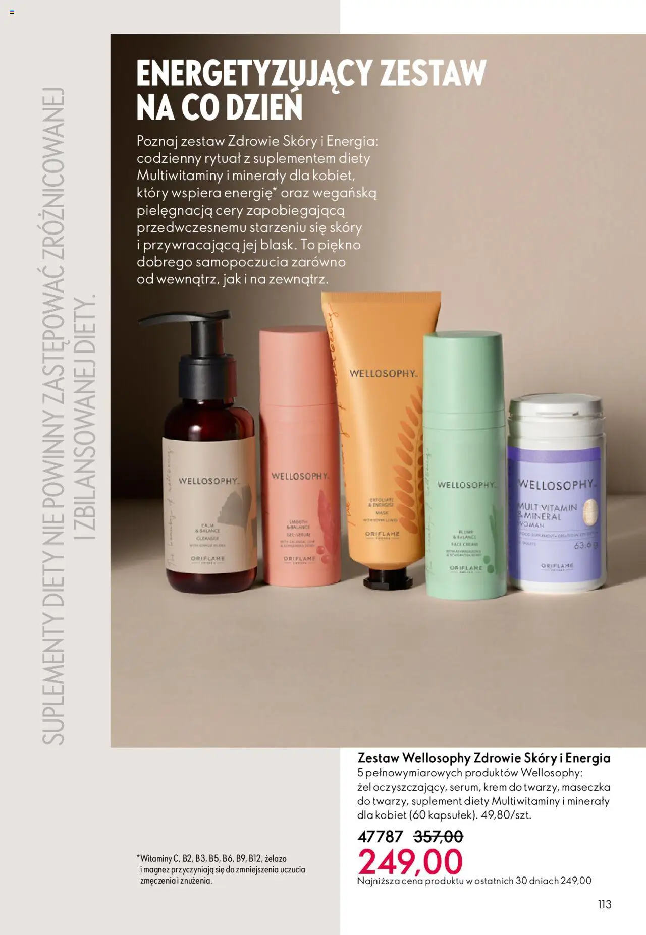 Oriflame Katalog 13 2025 od 07.09.2025 | Strona: 113 | Produkty: Żelazo, Krem