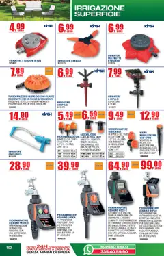 Volantino Self del 27.05.2025 | Pagina: 102 | Prodotti: Tubo, Irrigatore, Nebulizzatore, Batteria