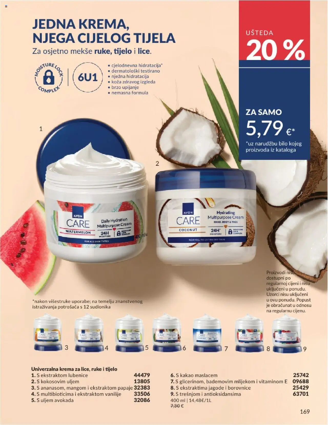 Avon katalog | vrijedi od 31.05.2025 | Stranica: 169 | Proizvodi: Jagode, Krema, Borovnice, Kakao