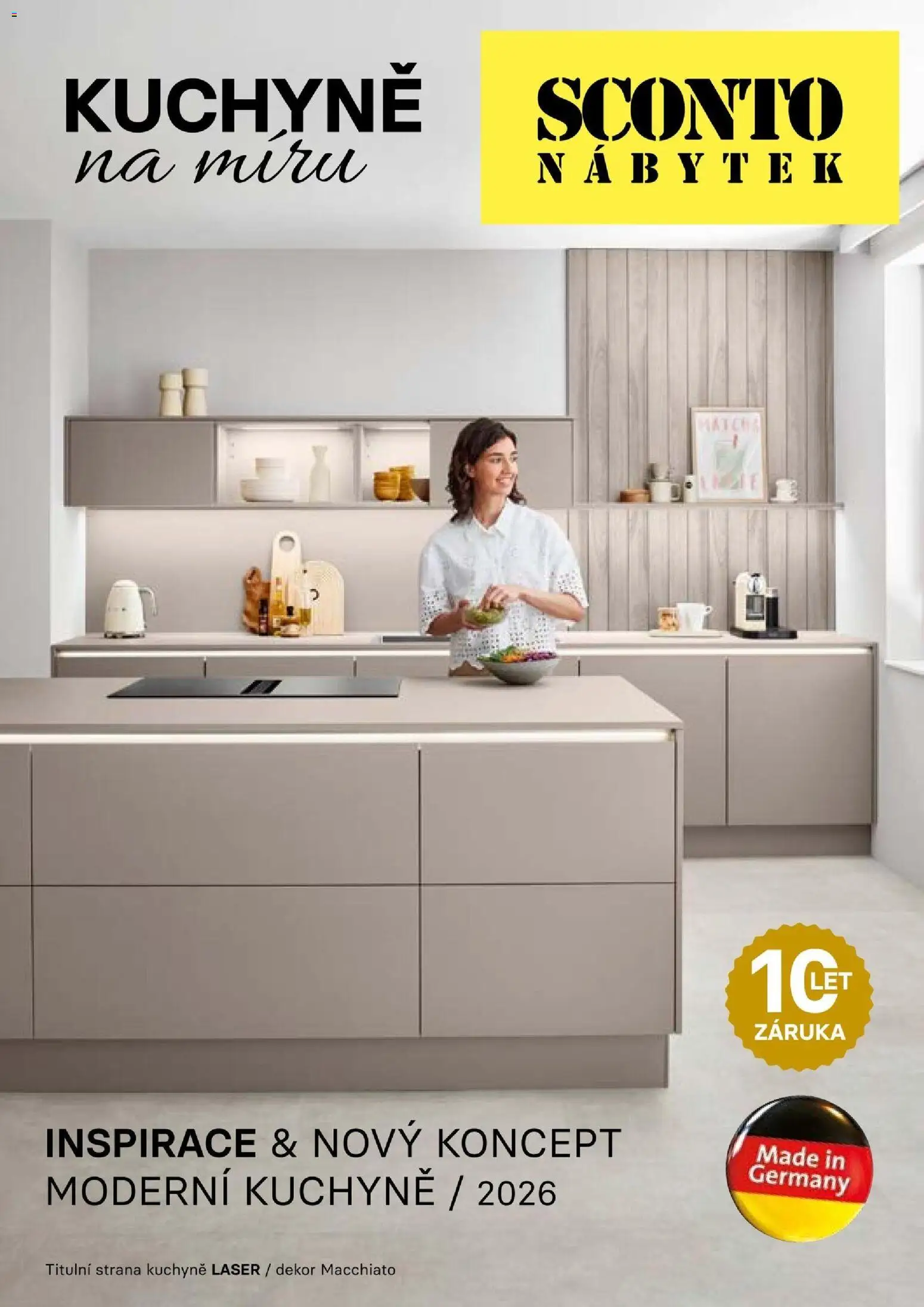 Sconto nábytek katalog - Kuchyně na míru od 06.01.2026 | Strana: 1 | Produkty: Matcha, Nábytek, Kuchyně