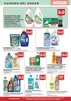 Vista previa El Corte Inglés ofertas válido desde el 23.10.2025 | Página: 36 | Productos: Perfume, Suavizante, Lavavajillas, Δεξαμενή