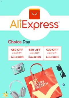 Katso Aliexpress tarjoukset voimassa alkaen 05.08.2025