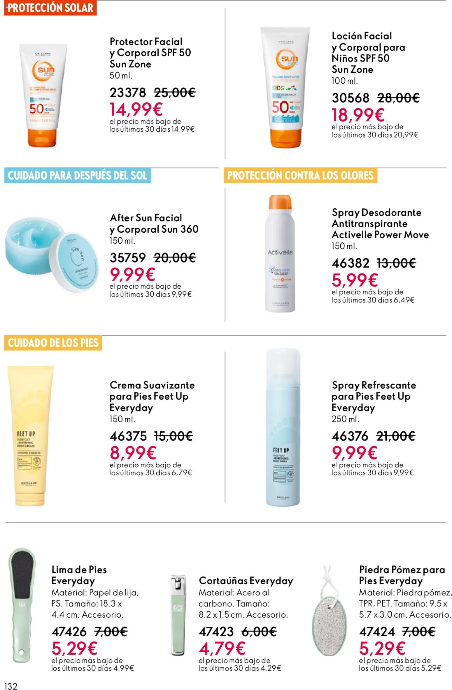 Oriflame - Catálogo Campaña 6 │ válido desde el 22.04.2026 | Página: 132 | Productos: Desodorante, Βερμούτ, Crema, Suavizante