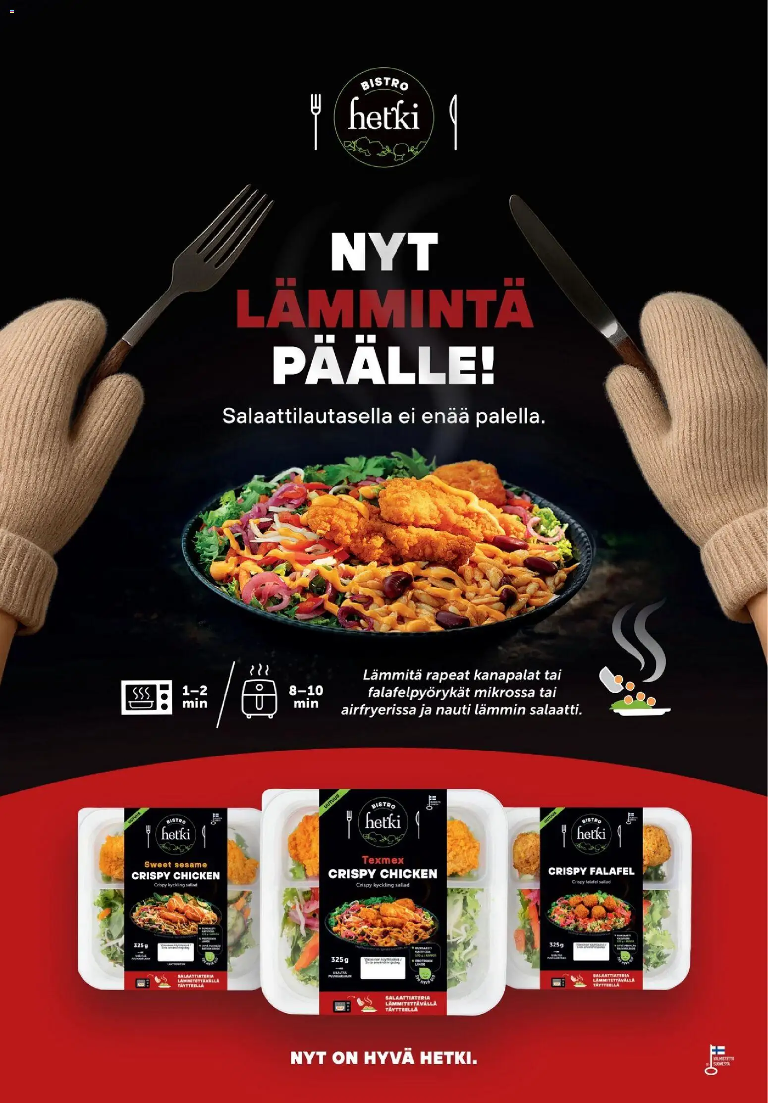 K-Market - K-Ruoka – voimassa 04.02.2026 alkaen | Sivu: 52 | Tuotteet: Falafel