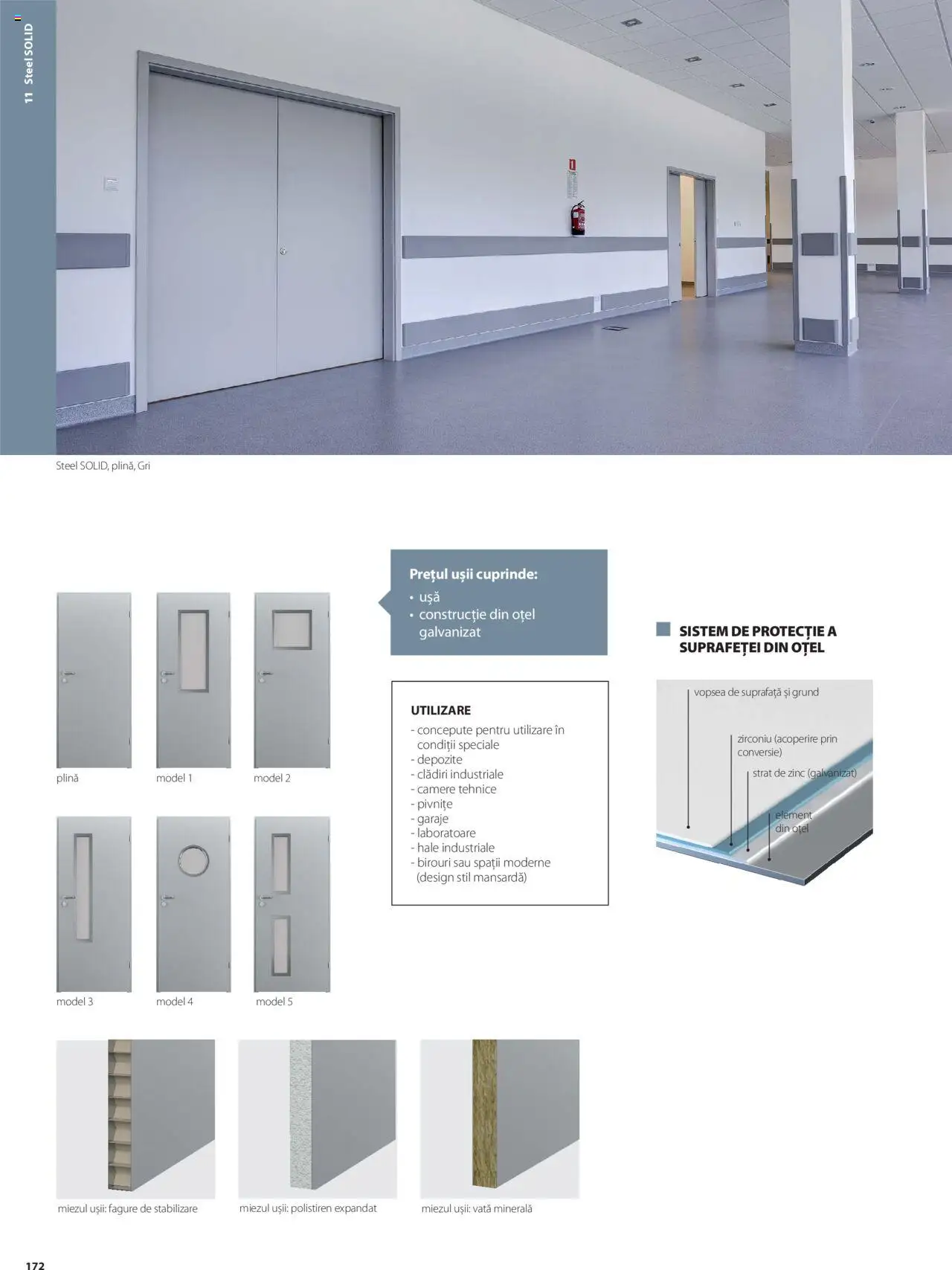 Catalog Proges – valabil de la 01.05.2025 | Pagină: 172 | Produse: Vopsea, Polistiren, Ușă