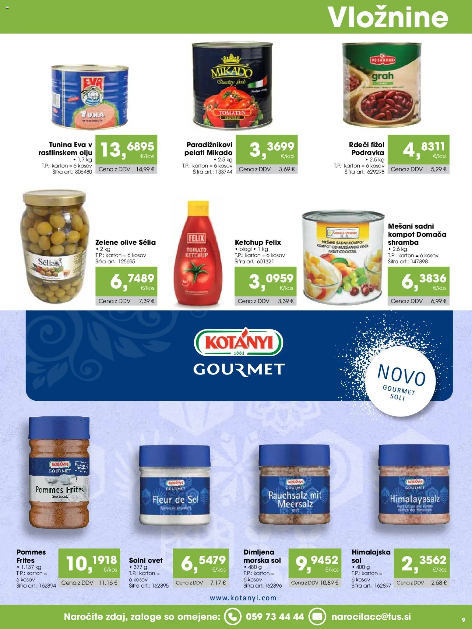 Novi Tuš katalog ponudbe – veljaven od 07.02.2026 | Stran: 9