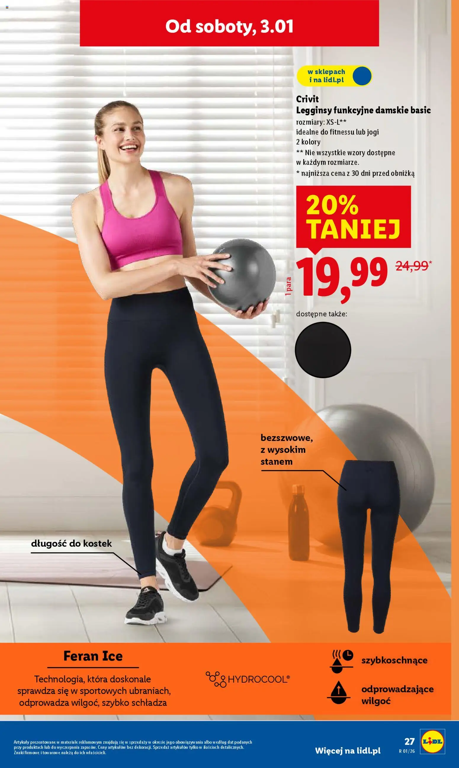 Lidl Katalog od 29.12.2025 | Strona: 33 | Produkty: Legginsy