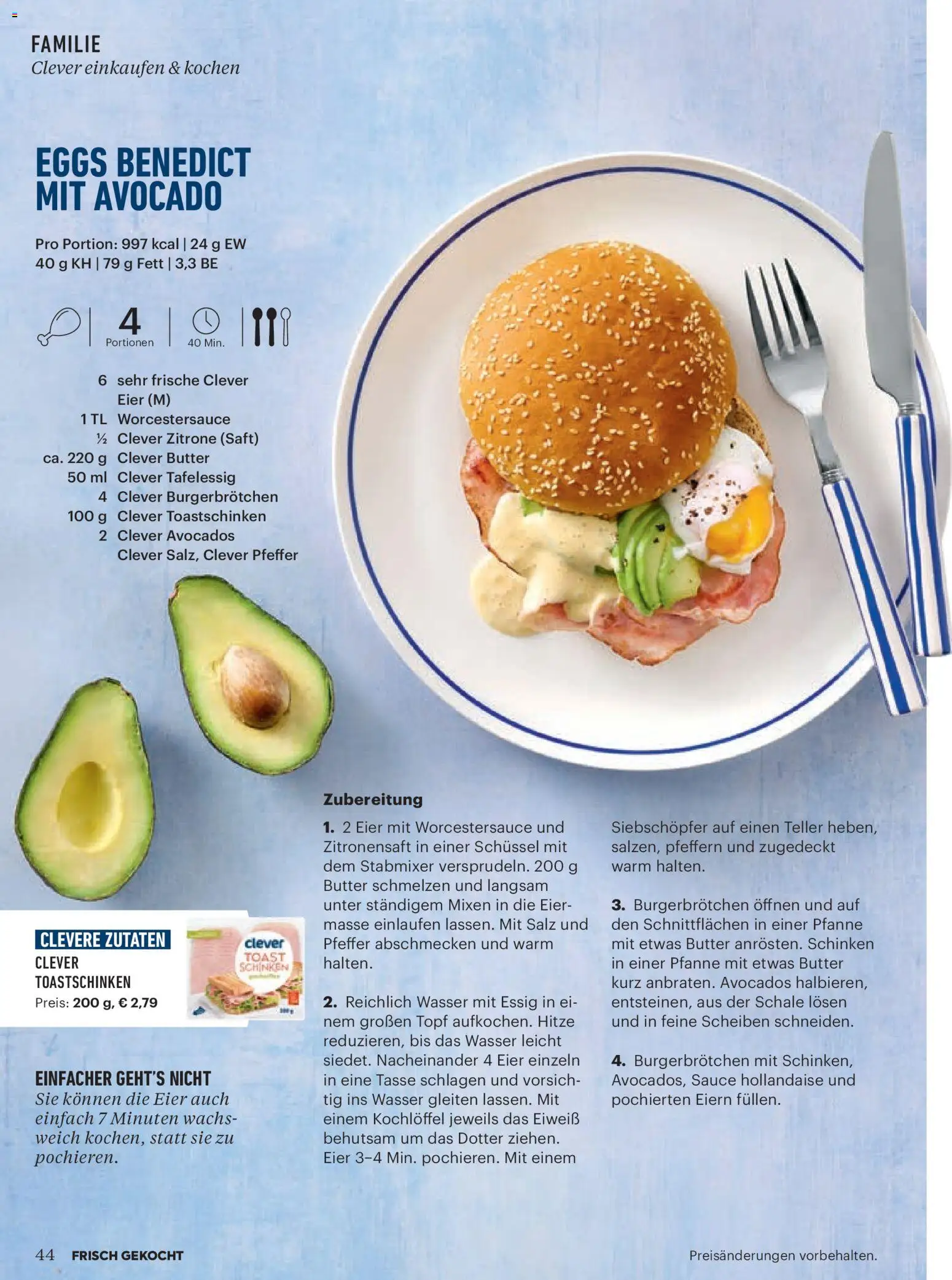 Billa  Frisch Gekocht gültig ab 01.01.2026 | Seite: 40 | Produkte: Salz, Zitrone, Eier, Saft