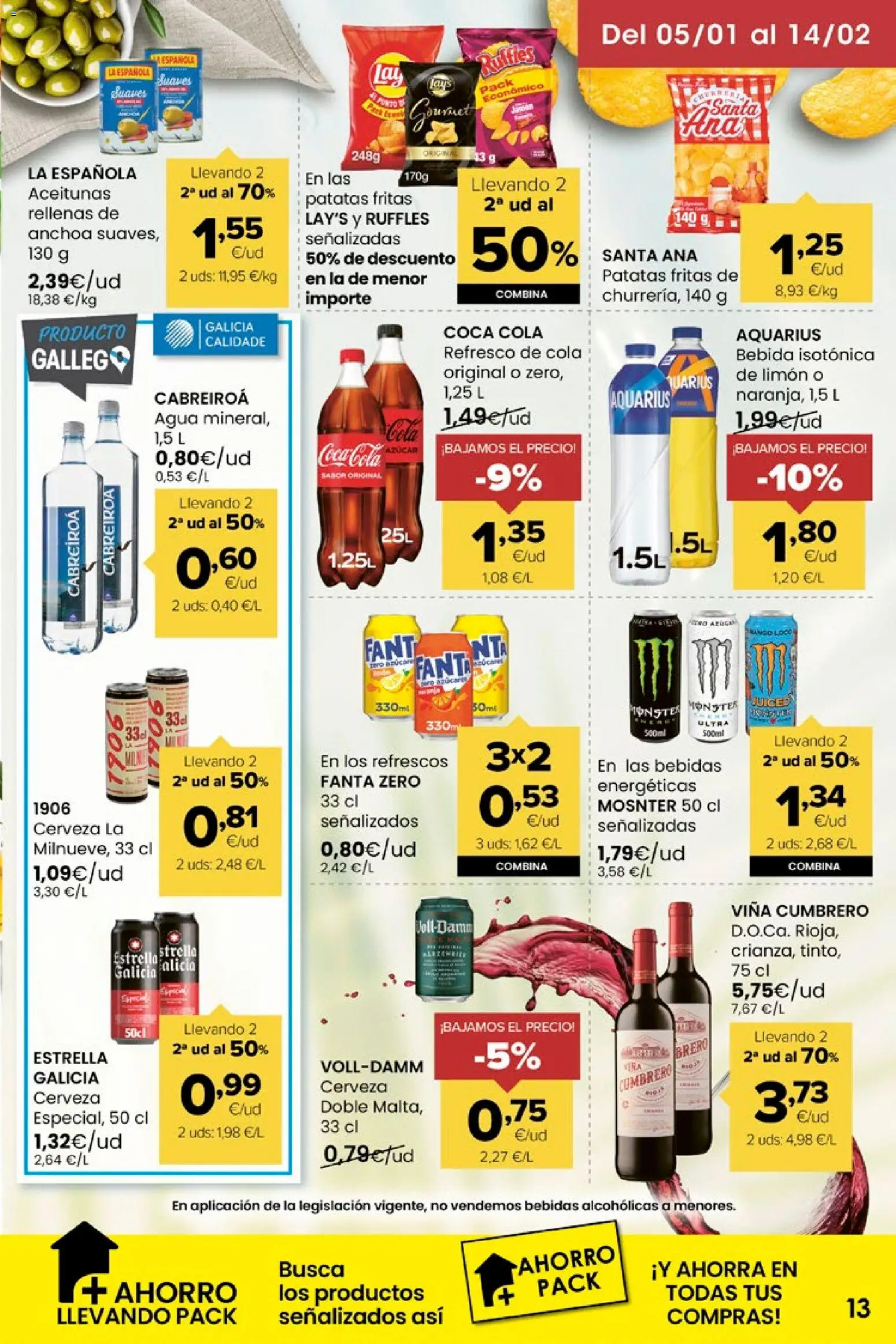 Eroski - Feliz día de Reyes │ válido desde el 05.01.2026 | Página: 13 | Productos: Cerveza, Anchoa