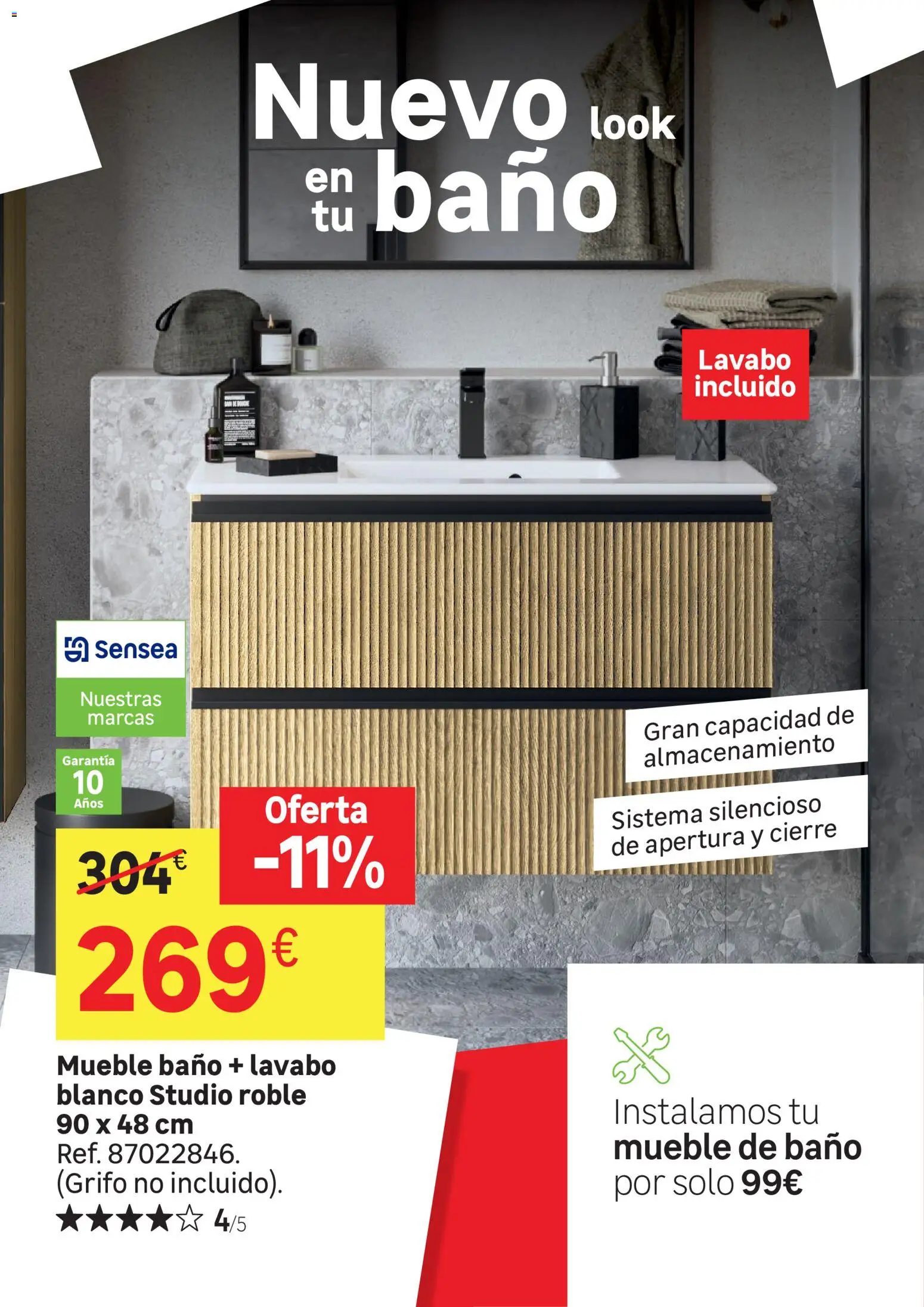 Leroy Merlin catálogo │ válido desde el 03.02.2026 | Página: 18 | Productos: Lavabo, Baño